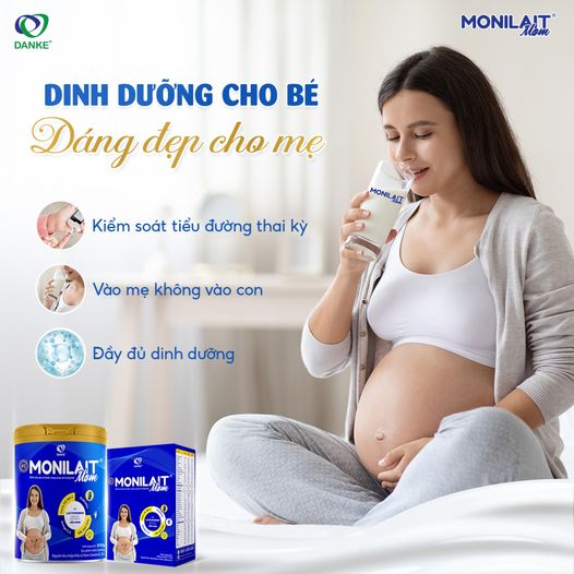 Sữa Monilait Mom sữa non dành cho mẹ bầu