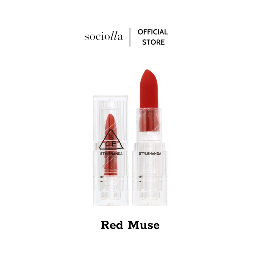 [HSD Trước T7/2025] Son Thỏi 3CE Soft Matte Lipstick