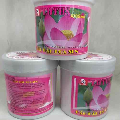 HẤP DẦU LOTUS, Ủ TÓC HOA SEN