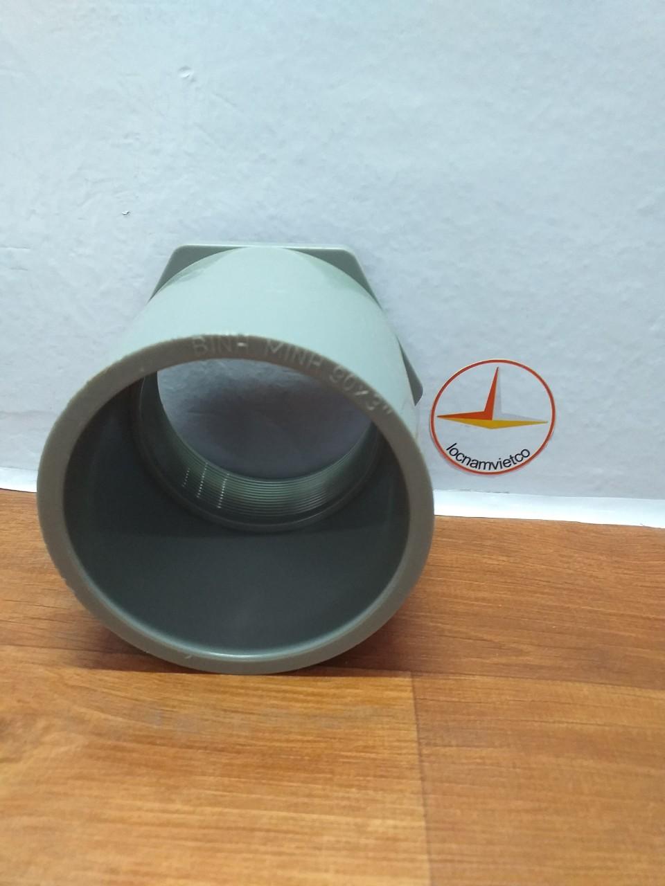 Nối ren 90 nhựa PVC Bình Minh