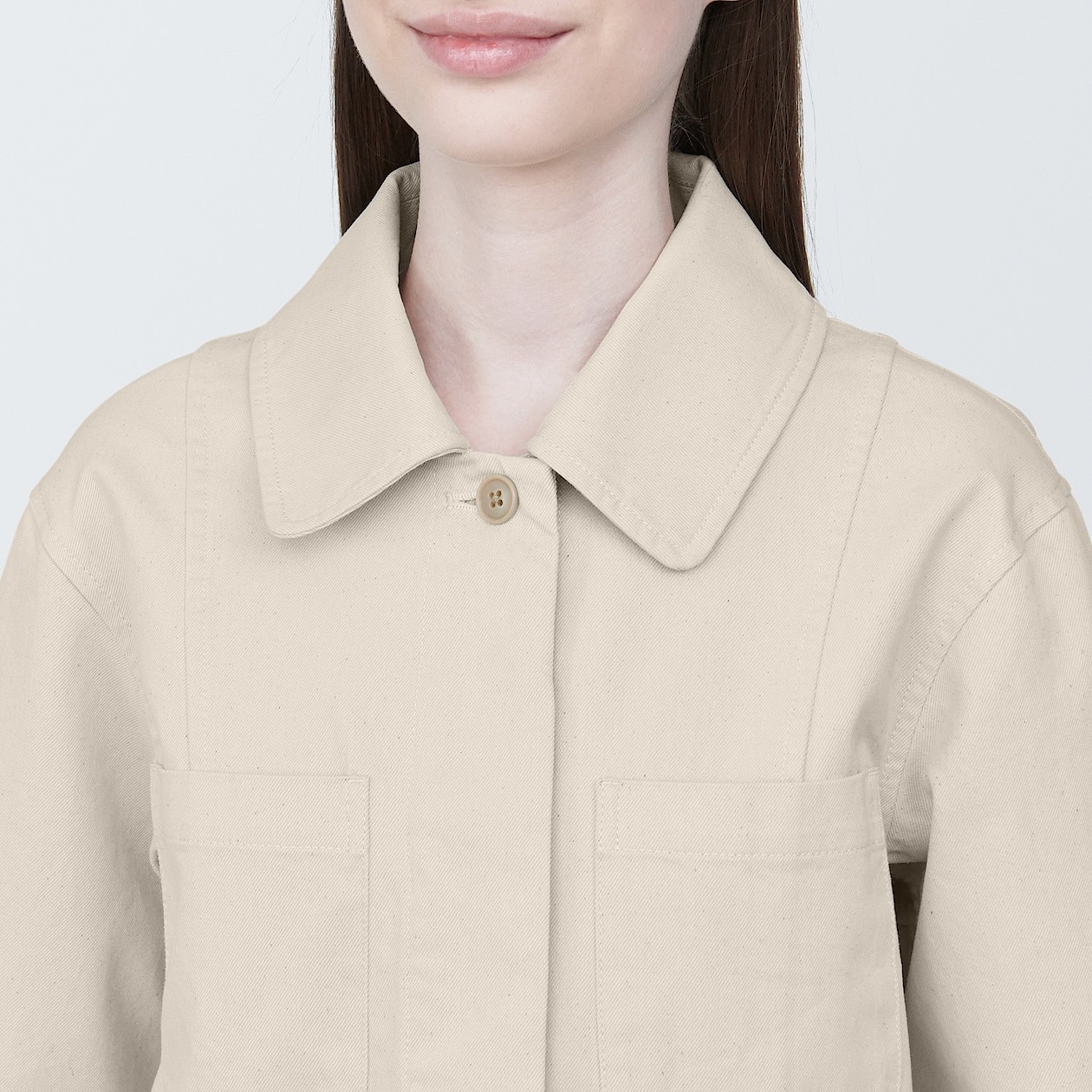 Áo Khoác Nữ Vải Kapok MUJI