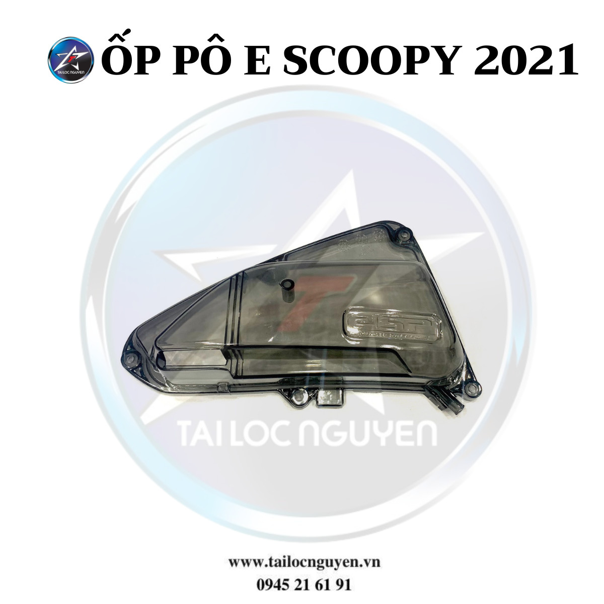 COMBO LỌC GIÓ VÀ ỐP PÔ E TRONG SUỐT SCOOPY 2021
