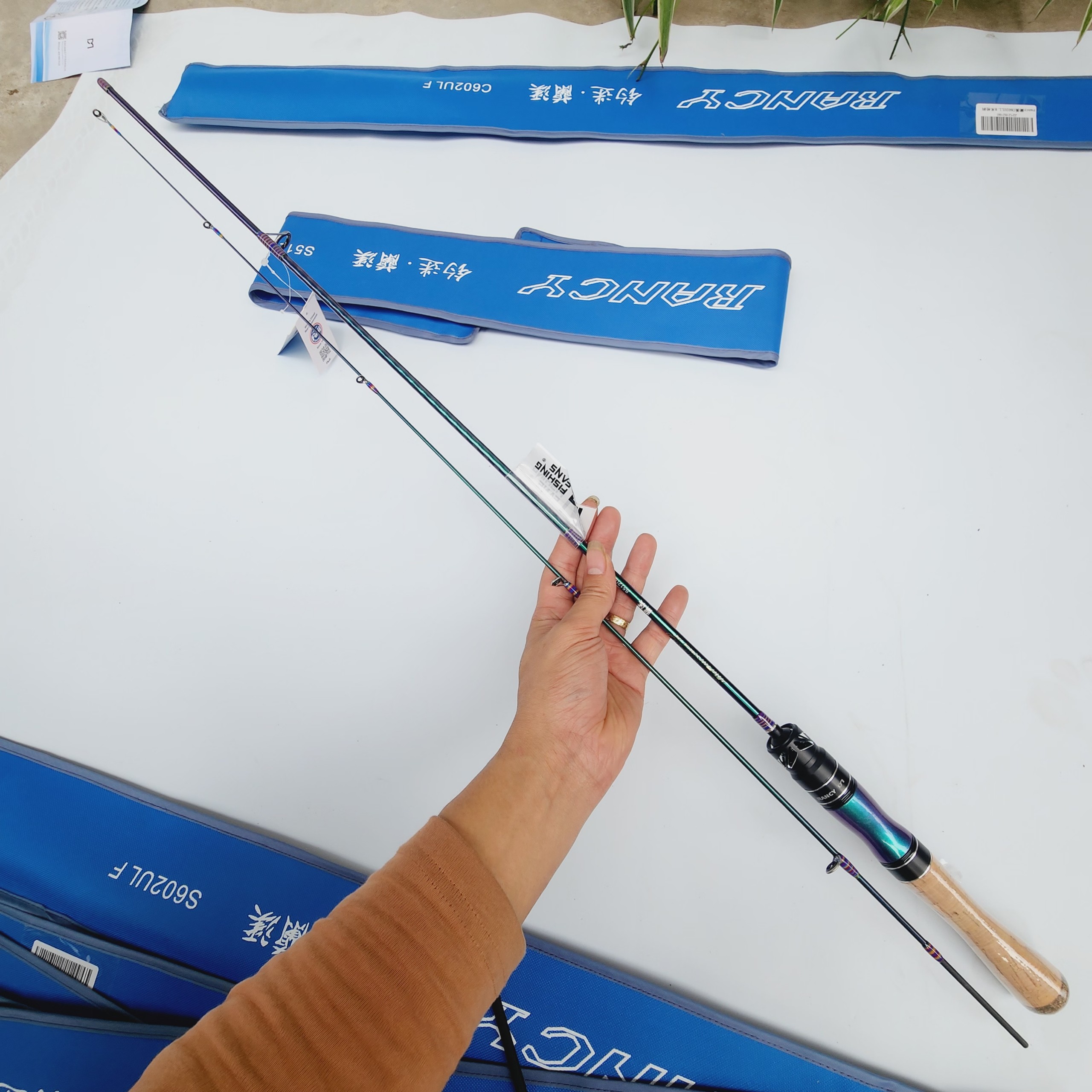 Cần Lure UL Cao Cấp Rancy Khoen Full Fuji Oring
