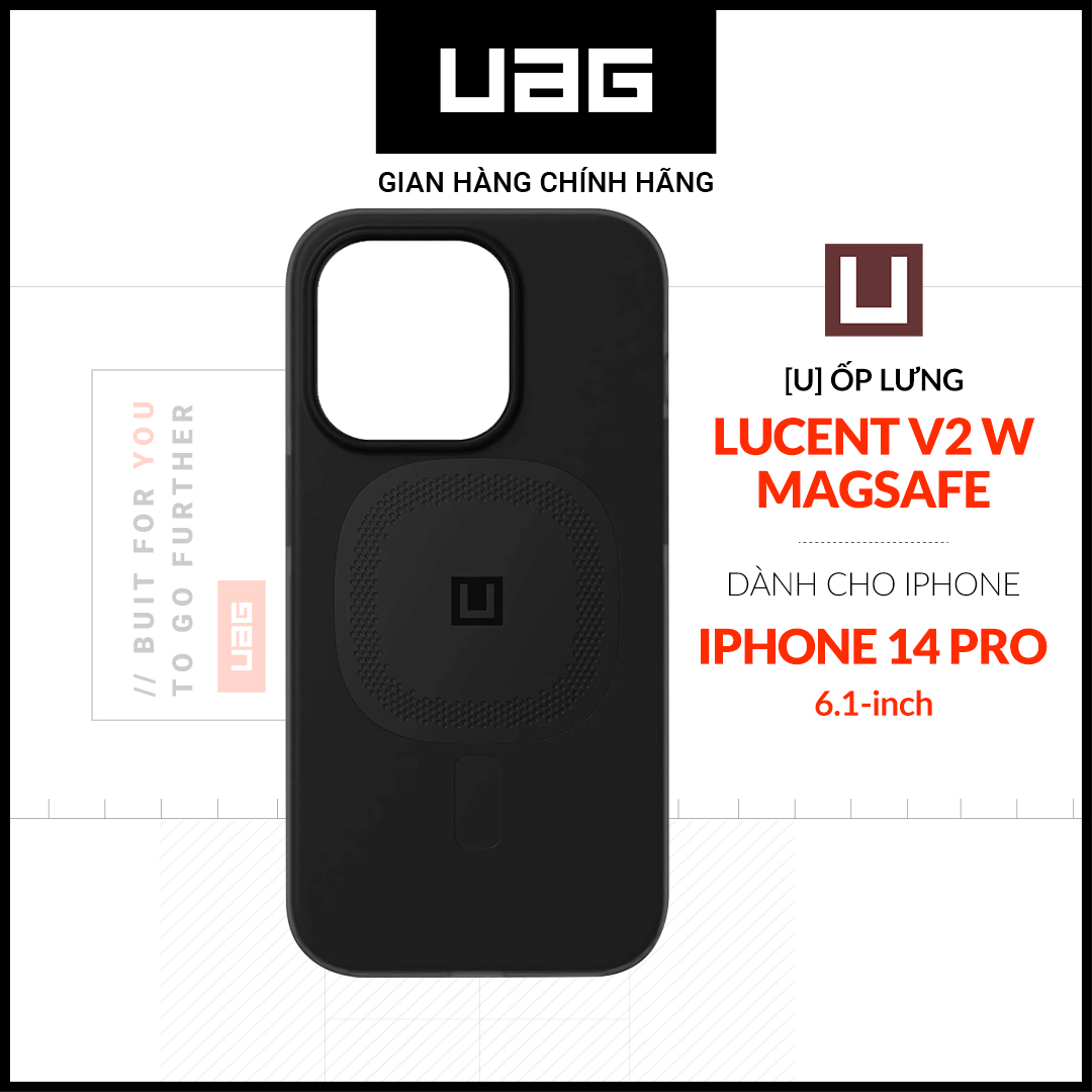 [U] Ốp Lưng UAG LUCENT V2 W Magsafe Cho iPhone 14 Pro [6.1 INCH]