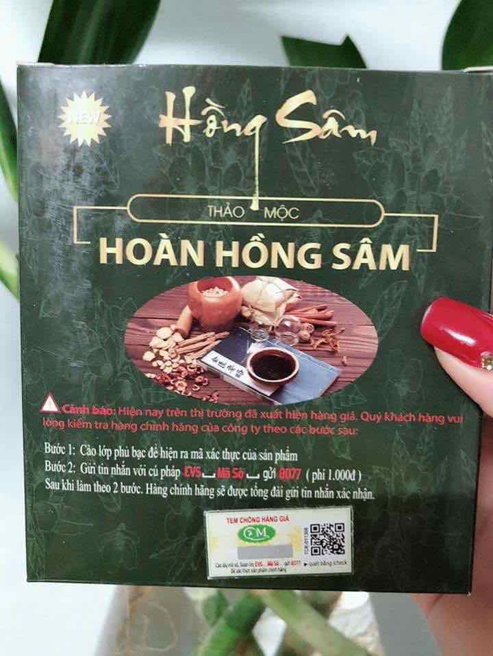 Thảo mộc tăng cân Hoàn Hồng Sâm