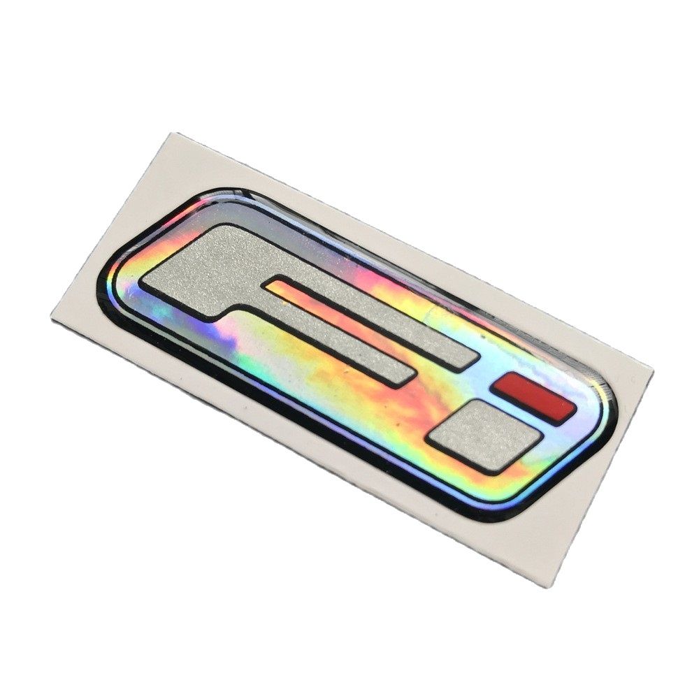 Tem LOGO chữ FI PGM-FI tem đổ nhựa dán các loại xe máy (màu trắng)