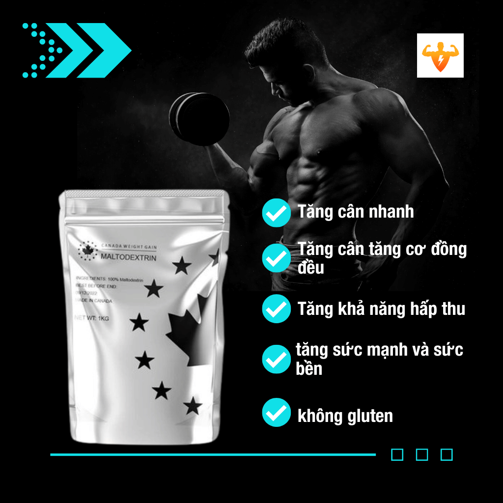 2 Túi Maltodextrin Canada (Ko lấy quà) - Mr Nhat Healthy