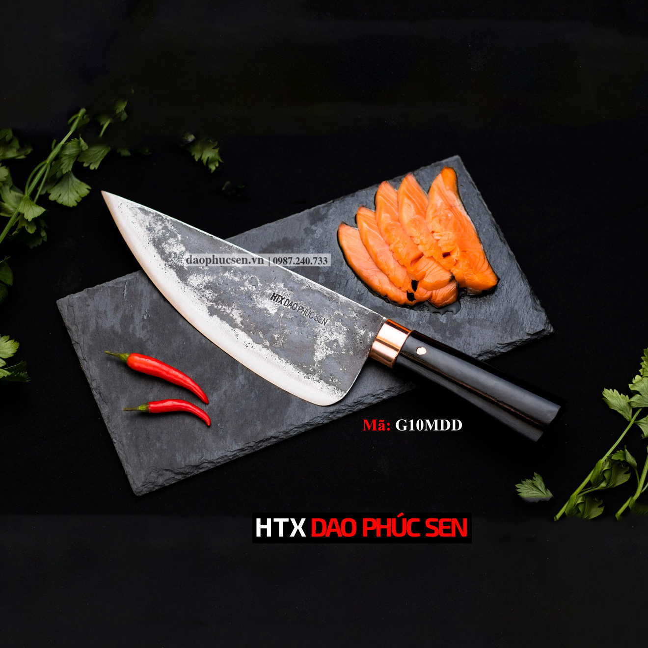 Dao bầu lọc 22cm nhíp xe G10MDD