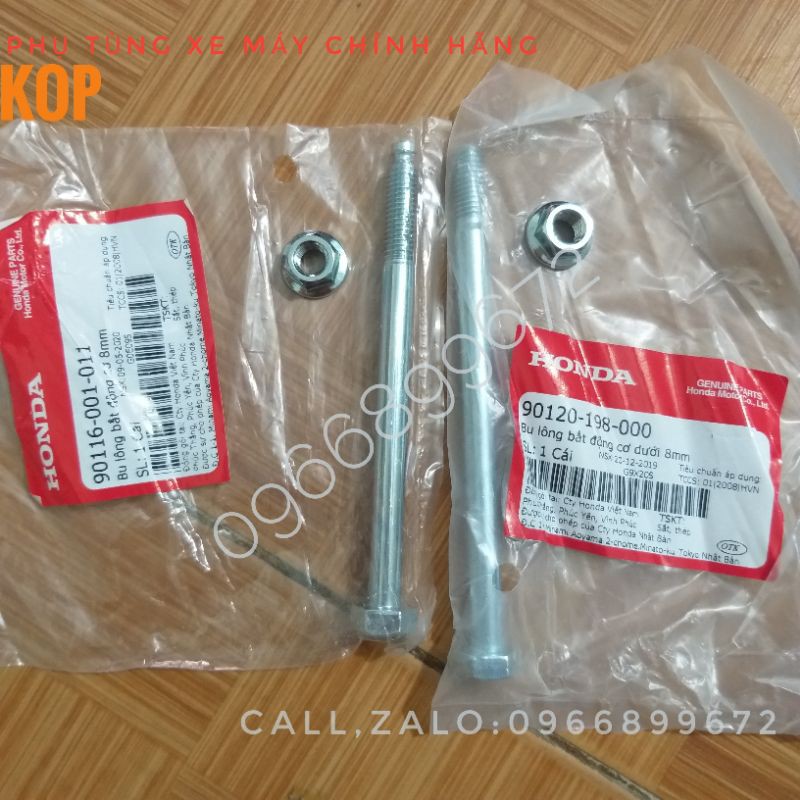 Bộ ốc treo máy gắn xe DREAM WAVE -8% phụ tùng xe máy