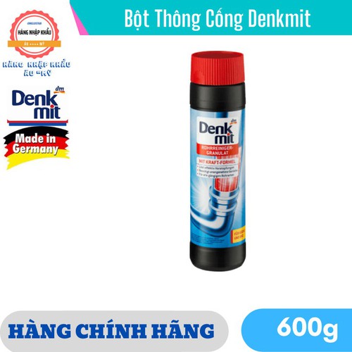 Bột thông cống Denkmit Đức 600g