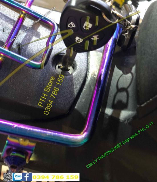 khóa chống trộm raider Fi/Satria/sonic