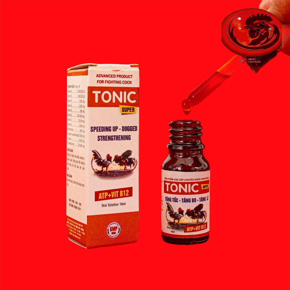 Tonic [10 ml] Gà đá tăng tốc, tăng bo, tăng lì đòn