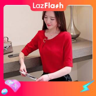 ÁO KIỂU TAY LỠ CỔ CÁCH ĐIỆU_[Giá gốc tận xưởng]