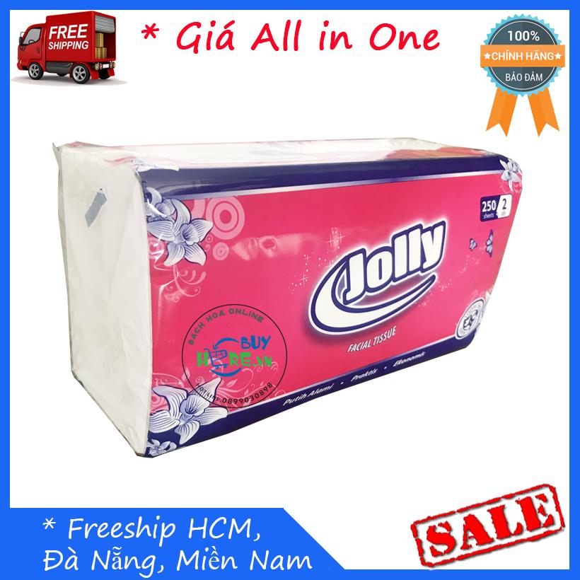 Khăn giấy Jolly 250 tờ 2 lớp