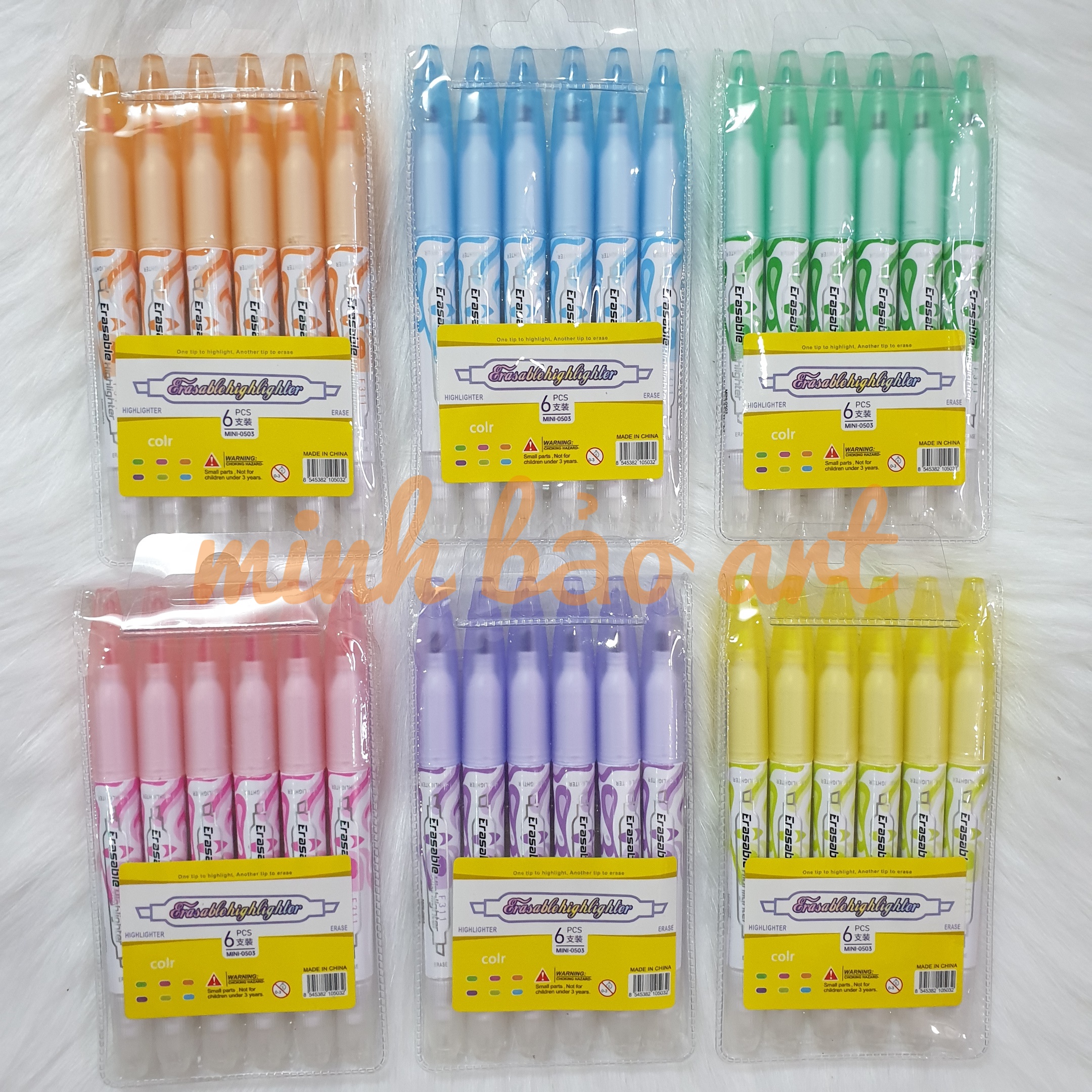 [HCM]BÚT DẠ QUANG HIGHLIGHT XÓA ĐƯỢC CENVAVA (1 CÂY)