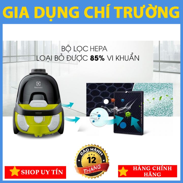 [MÁY HÚT BỤI] Electrolux Z1231 1600W