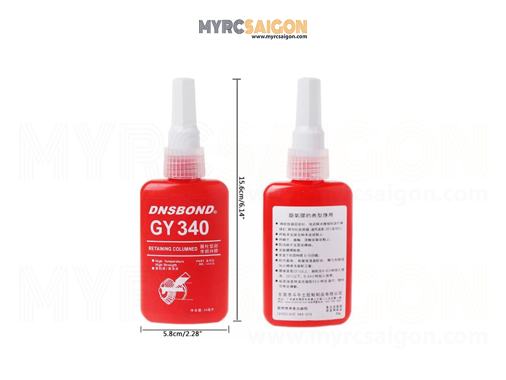 KEO KHÓA REN ỐC GY340 (LOẠI 50ML)
