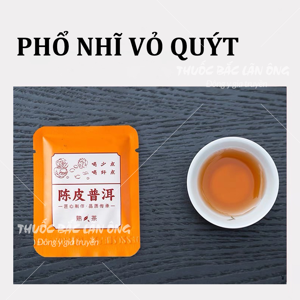 Set trà dâu lục vị mix - Thuốc bắc lãn ông