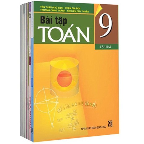 Sách - Trọn bộ sách giáo khoa lớp 9 (24 cuốn Kèm sách bài tập và TA chương trình mới)