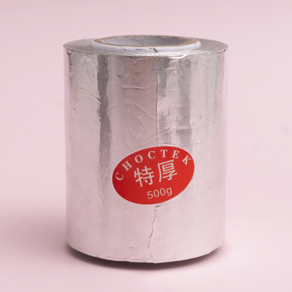 [HCM]Cuộn giấy bạc ủ phá móng 500gr - Giấy bạc ủ phá gel/bột chuyên dụng