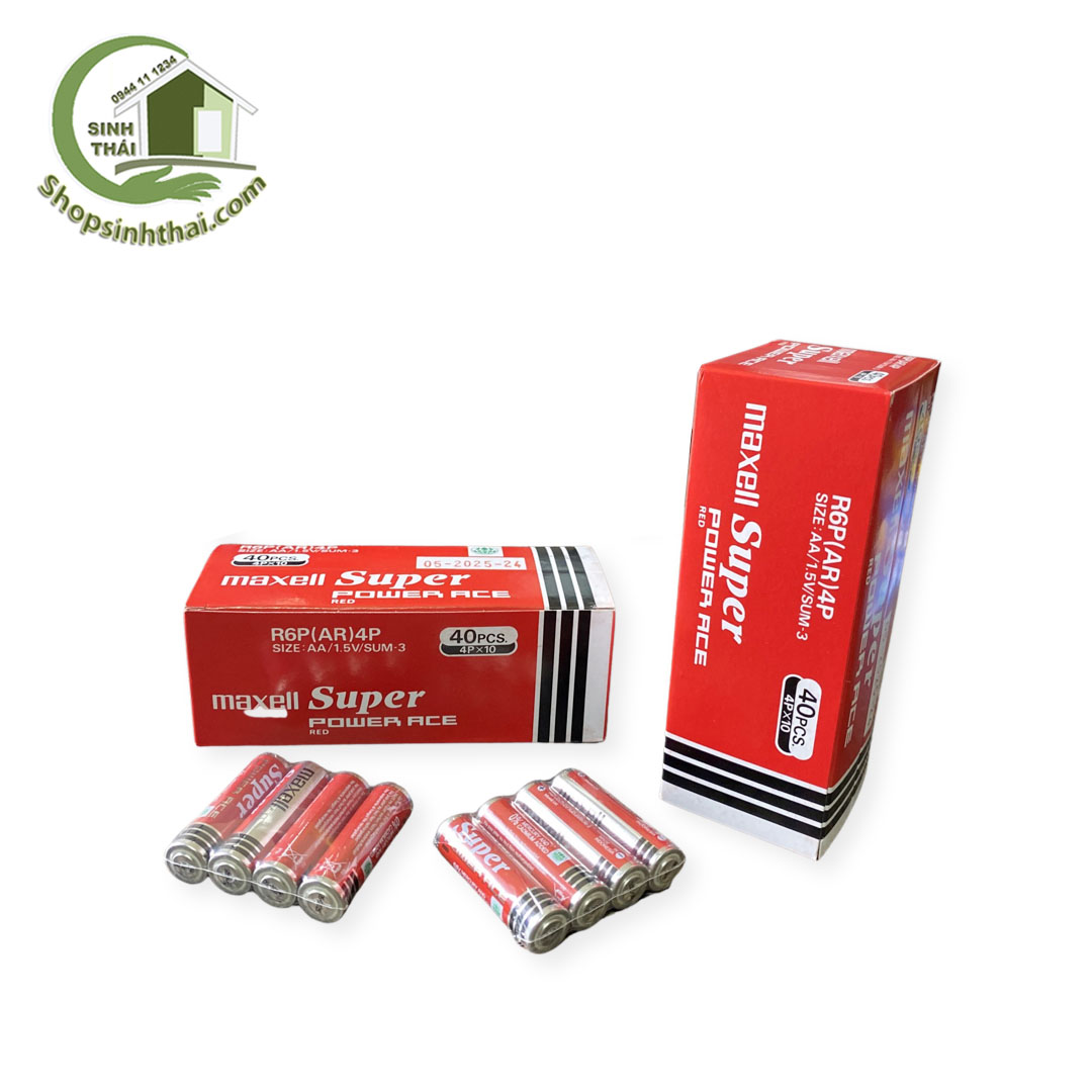 Hộp 40 viên pin maxell super và hộp 48 viên pin con ó pinaco - pin lớn aa 1.5v - chọn loại