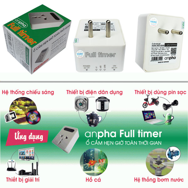 [HCM]Ổ cắm điện thông minh Anpha Smart 2