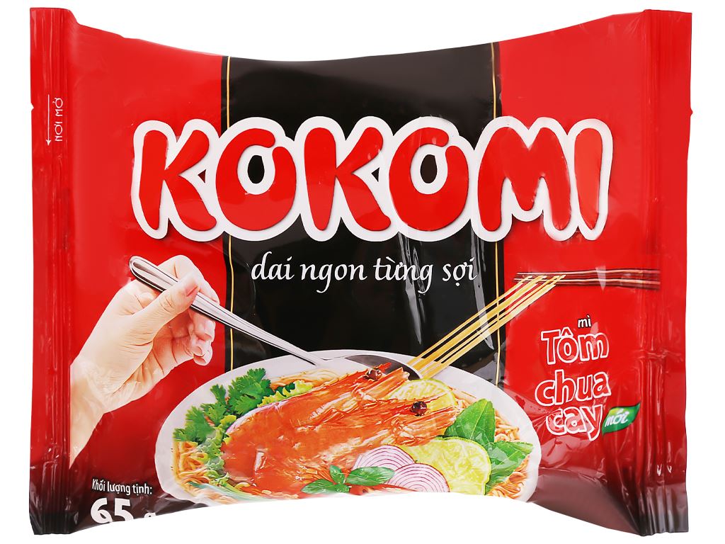 Mì Kokomi tôm chua cay 65gr