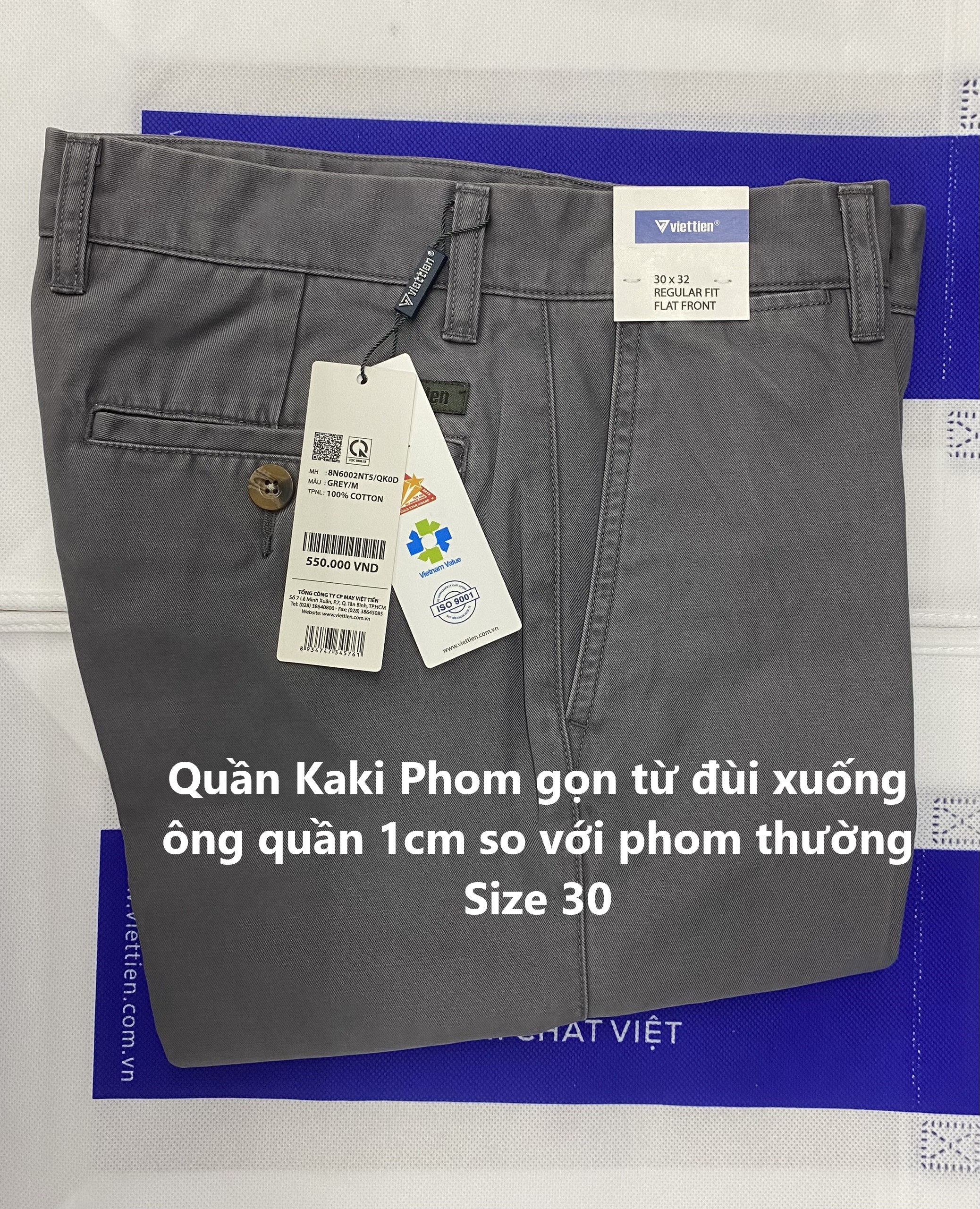 Quần Kaki Việt Tiến lẻ size