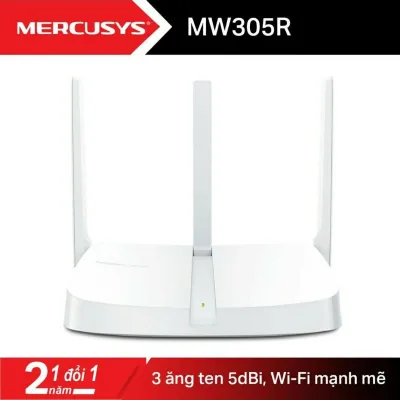 [Chính Hãng] Bộ phát wifi MERCUSYS 2 râu và 3 râu MW301R MW305R - CHÍNH HÃNG chuẩn tốc độ 300Mbps