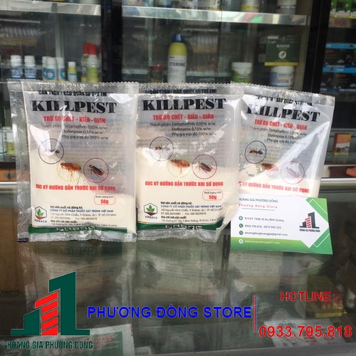 Bột diệt bọ chét Kill pest (gói 50g)