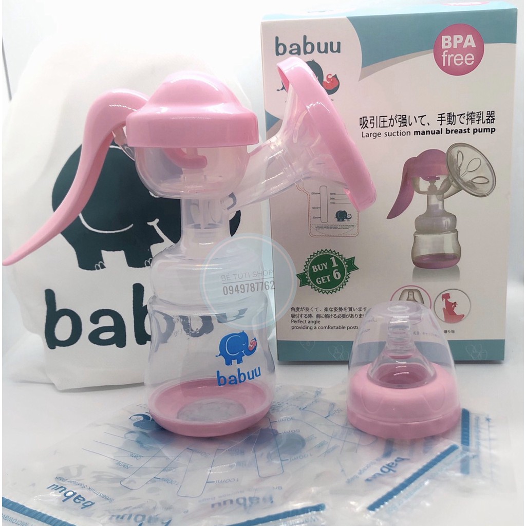 Máy hút sữa bằng tay Babuu
