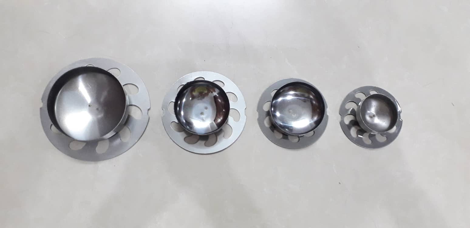 LẮP GA, MẶT GA THOÁT SÀN INOX D60, D76, D90, D110 HASA