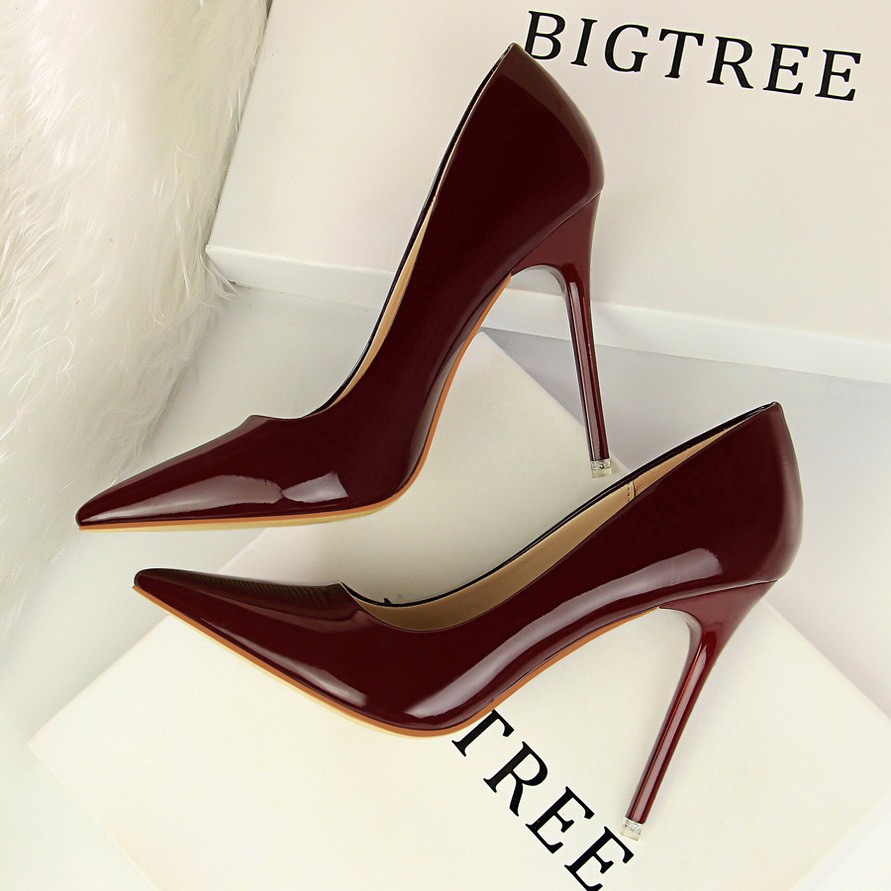 GIÀY CAO GÓT BIGTREE TRƠN BÓNG BASIC