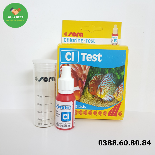 [Chính Hãng] Test sera - Bộ test nước Sera - Test nước Sera