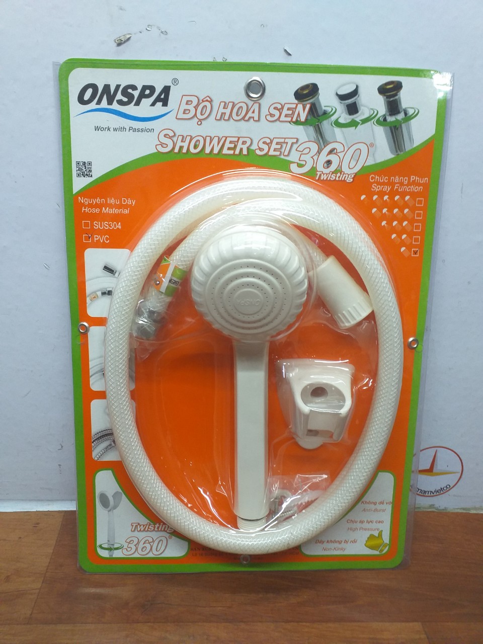 Vòi sen nhựa Onspa (1 bộ)
