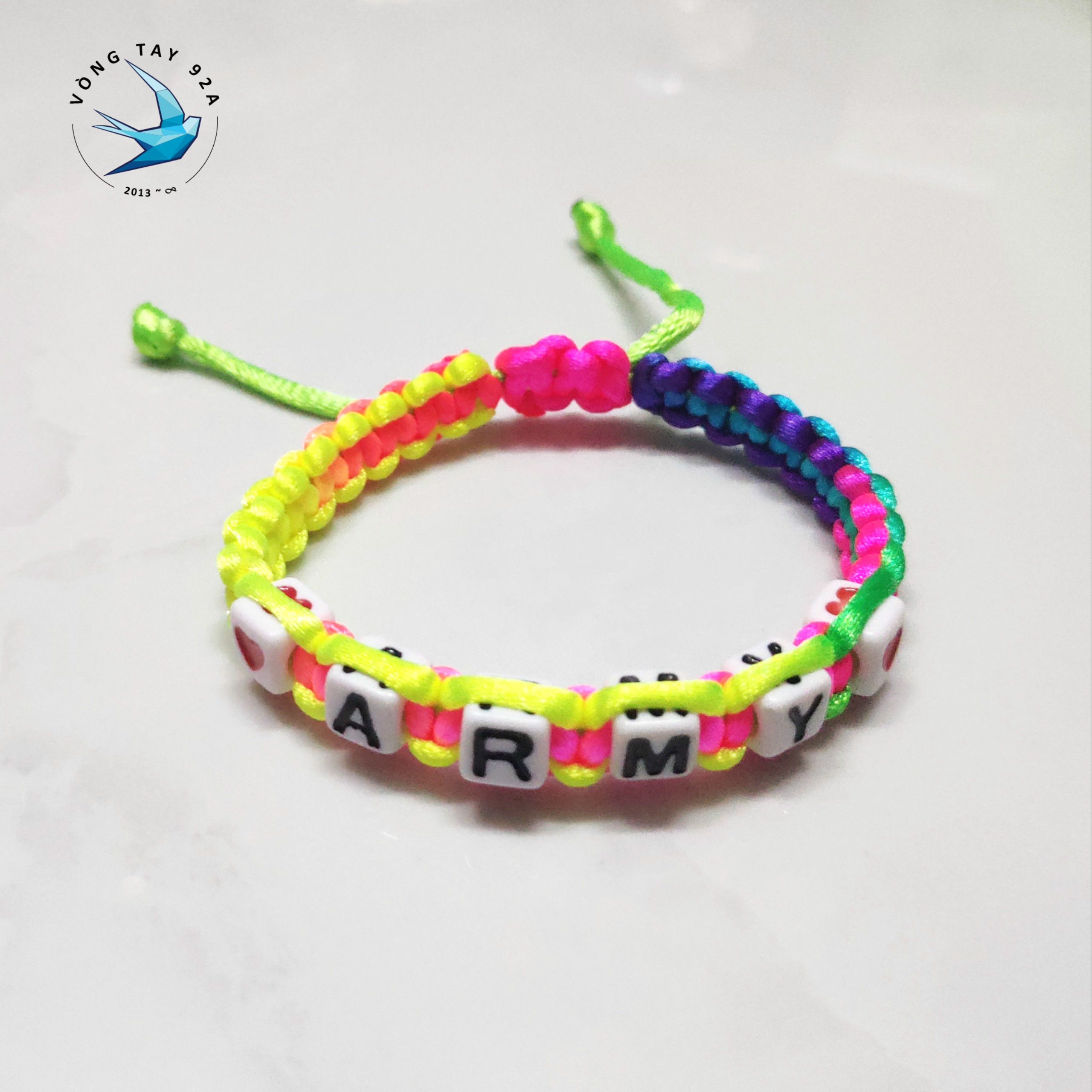 Vòng Đeo Tay Handmade BTS ARMY [MỚI] GIÁ RẺ