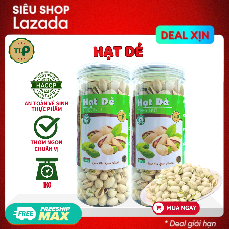 HẠT DẺ CƯỜI CAO CẤP TÂN LỘC PHÁT HŨ 500G THƠM NGON BỔ DƯỠNG