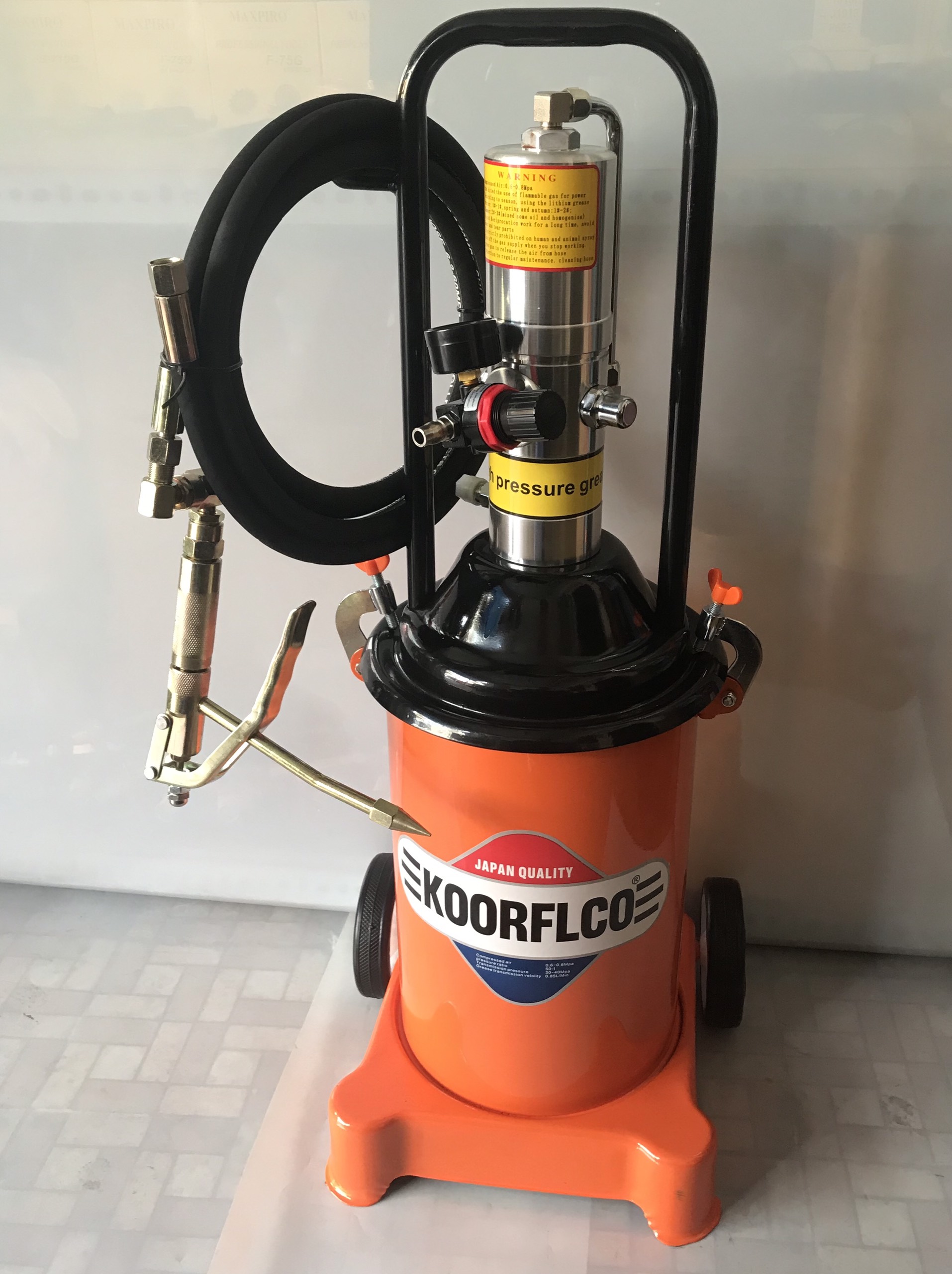 Bình Bơm Mỡ Bò 12L Cao Cấp  KOORFLCO