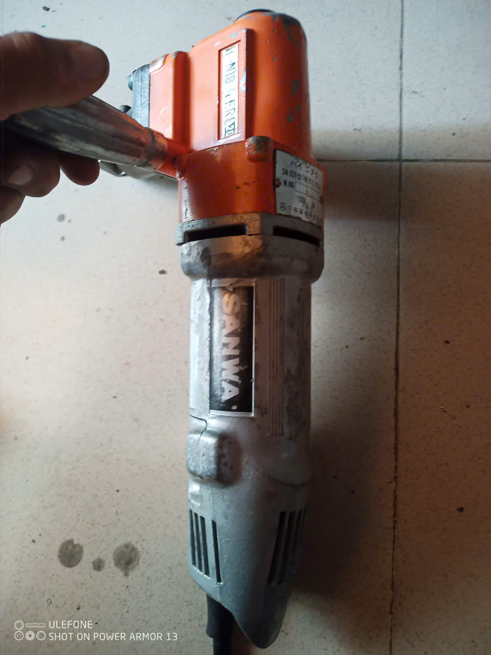 Máy cắt tôn 3.2mm hàng nhật bãi