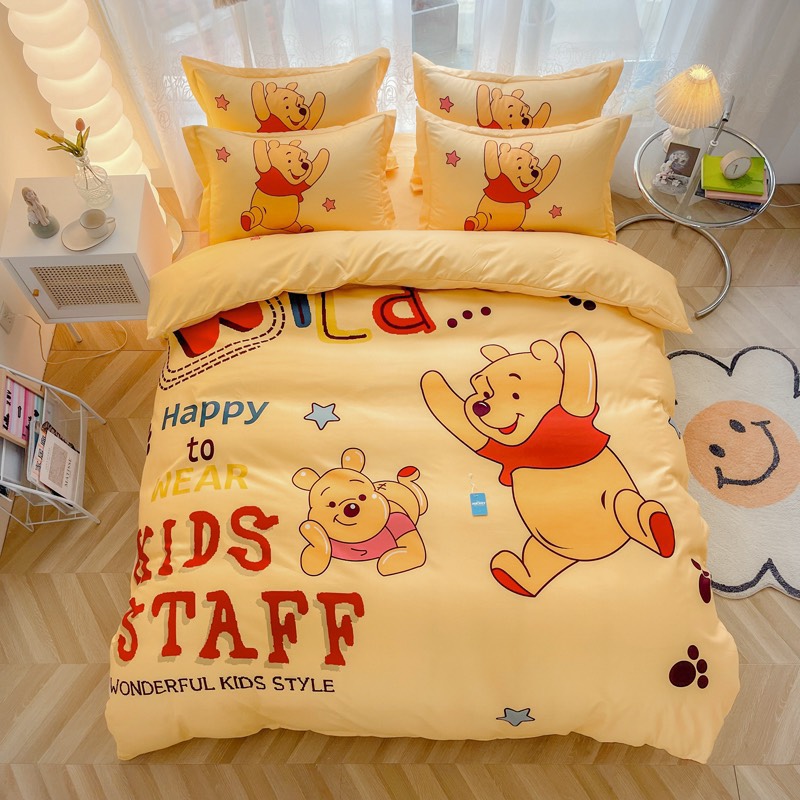 Bộ chăn ga gối Cotton Tina họa tiết Doremon cho bé trai, chất liệu vải mềm mại, nhận may theo size đệm, Đô rê mon