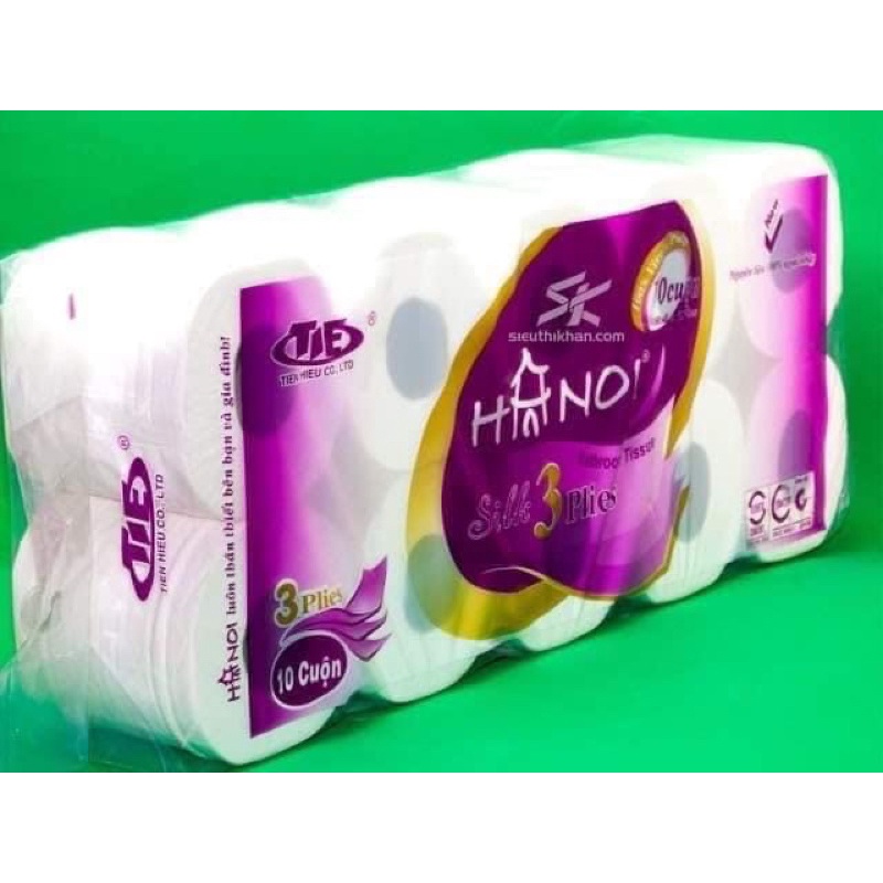 Giấy vệ sinh hà nội bịch 10 cuộn
