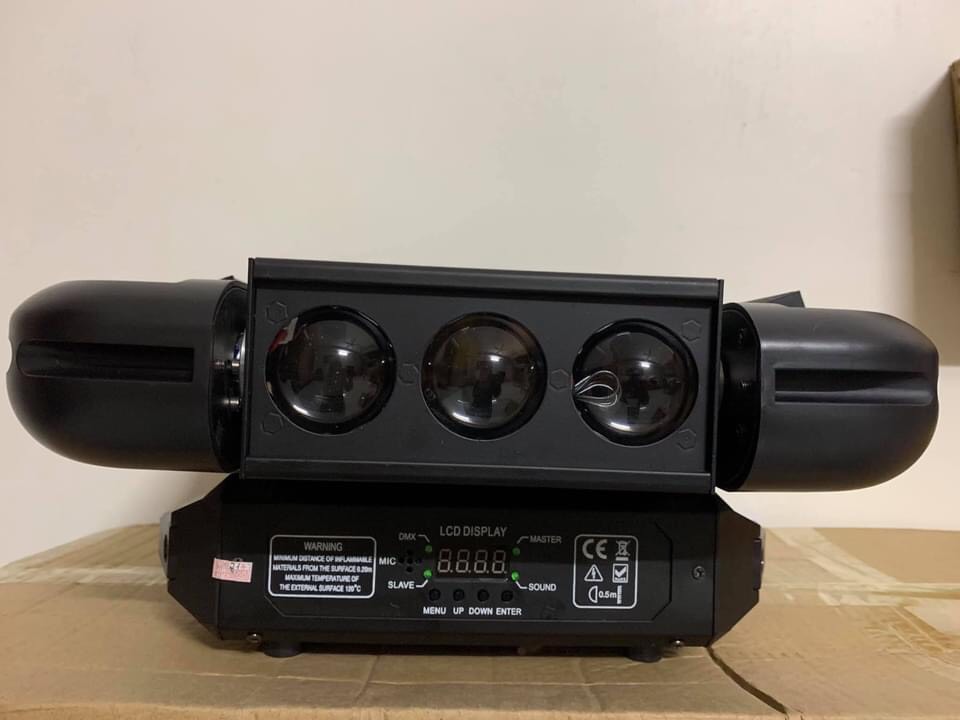 Square Moving Head Light 12 Beam 3-in-1 LED