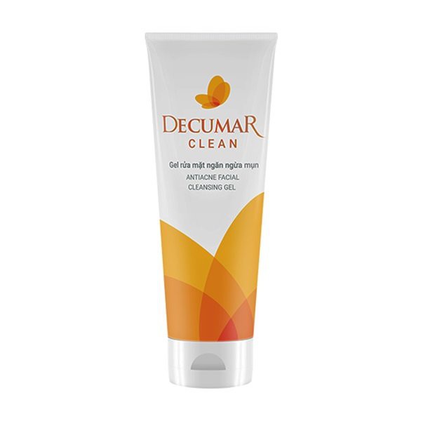 [HCM]Gel Rửa Mặt Ngừa Mụn Decuma Clean - 50G