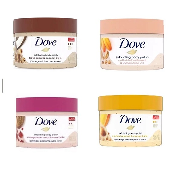 Tẩy tế bào Chết Dove Exfoliating Body Scrub 298g
