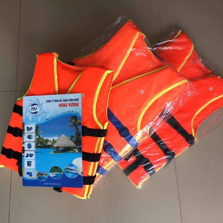 Áo phao cứu hộ bể bơi - Áo phao bơi (Size 5-7, Có Còi)