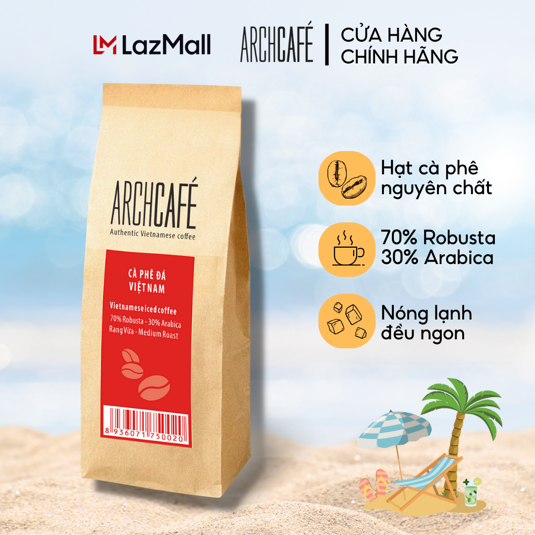 Vietnamese Iced Coffee (Red Label) - Roasted Coffee (500g/bag)
