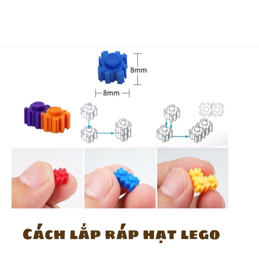 Bộ lắp ghép Lego 12 con giáp