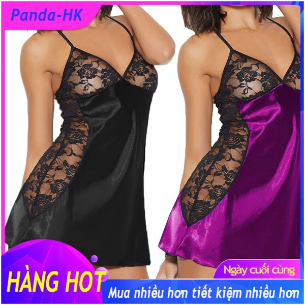 Best PricesˉFashionˉWomenˉPlusˉSizeˉBabydollˉLaceˉSilksˉLingerie ˉSetˉUnderwear Cod Free Shipping