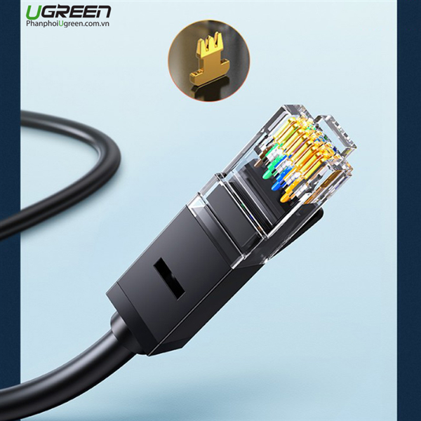 Cáp mạng Lan  Cat 6 UTP Ugreen 20164 10M màu Đen