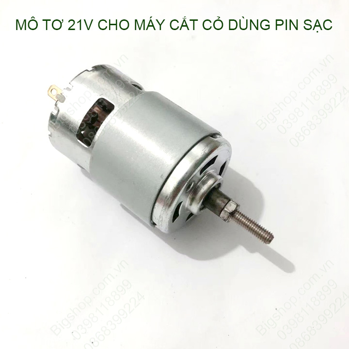 Mô tơ 21V cho máy cắt cỏ chạy pin sạc